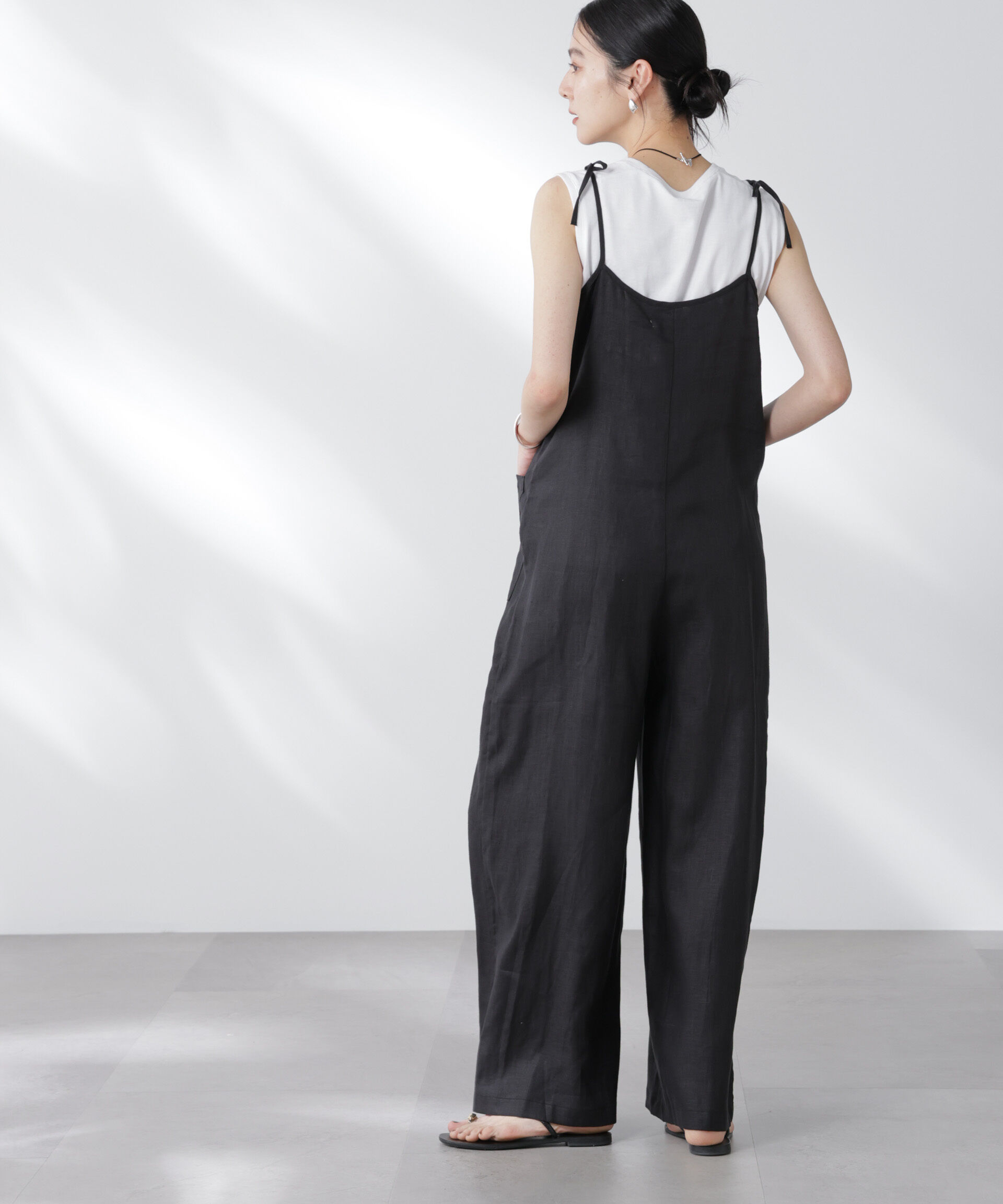 nano･universe「RITA ROW/BEAM JUMPSUIT」|ワンピース|