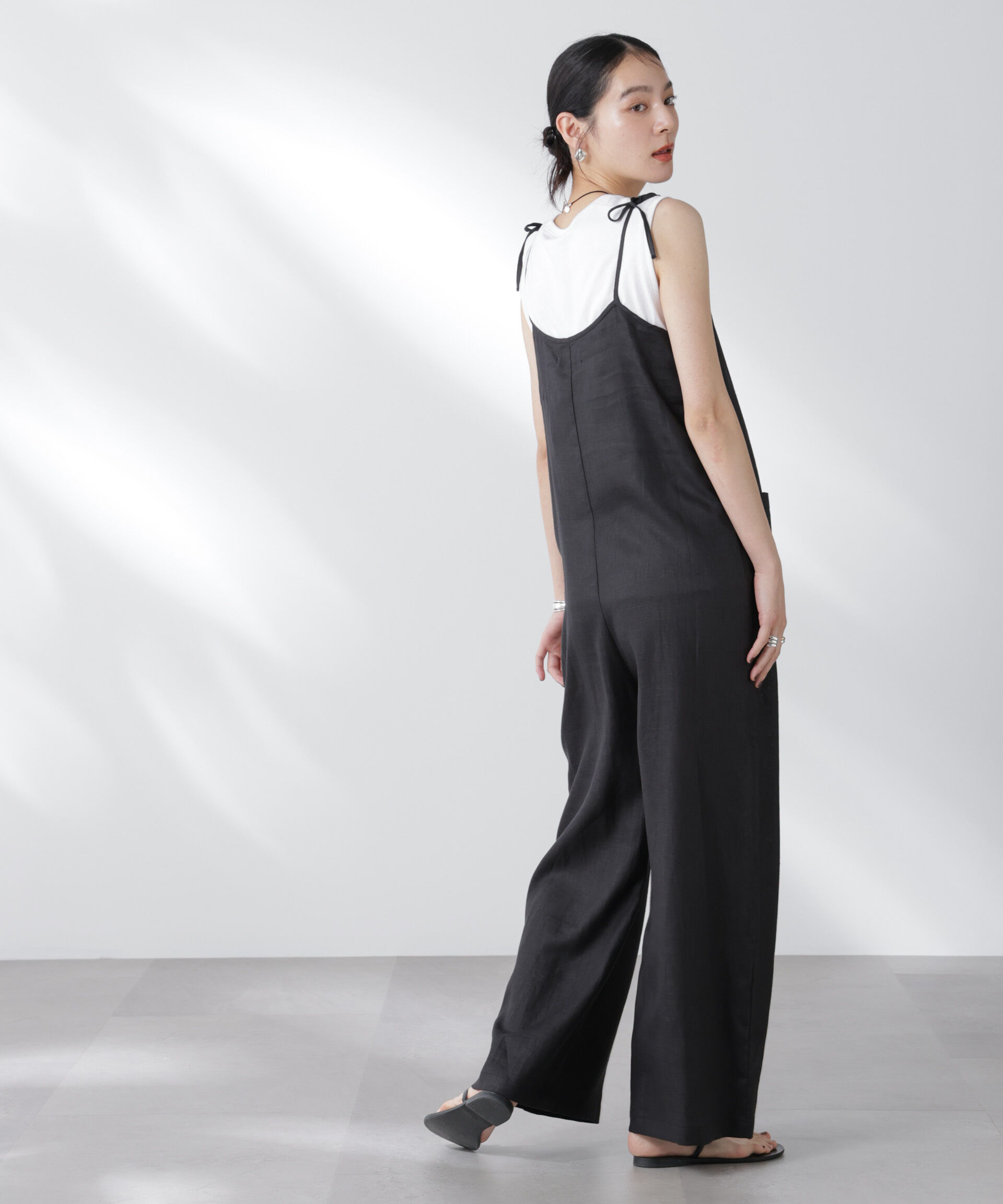 nano･universe「RITA ROW/BEAM JUMPSUIT」|ワンピース|