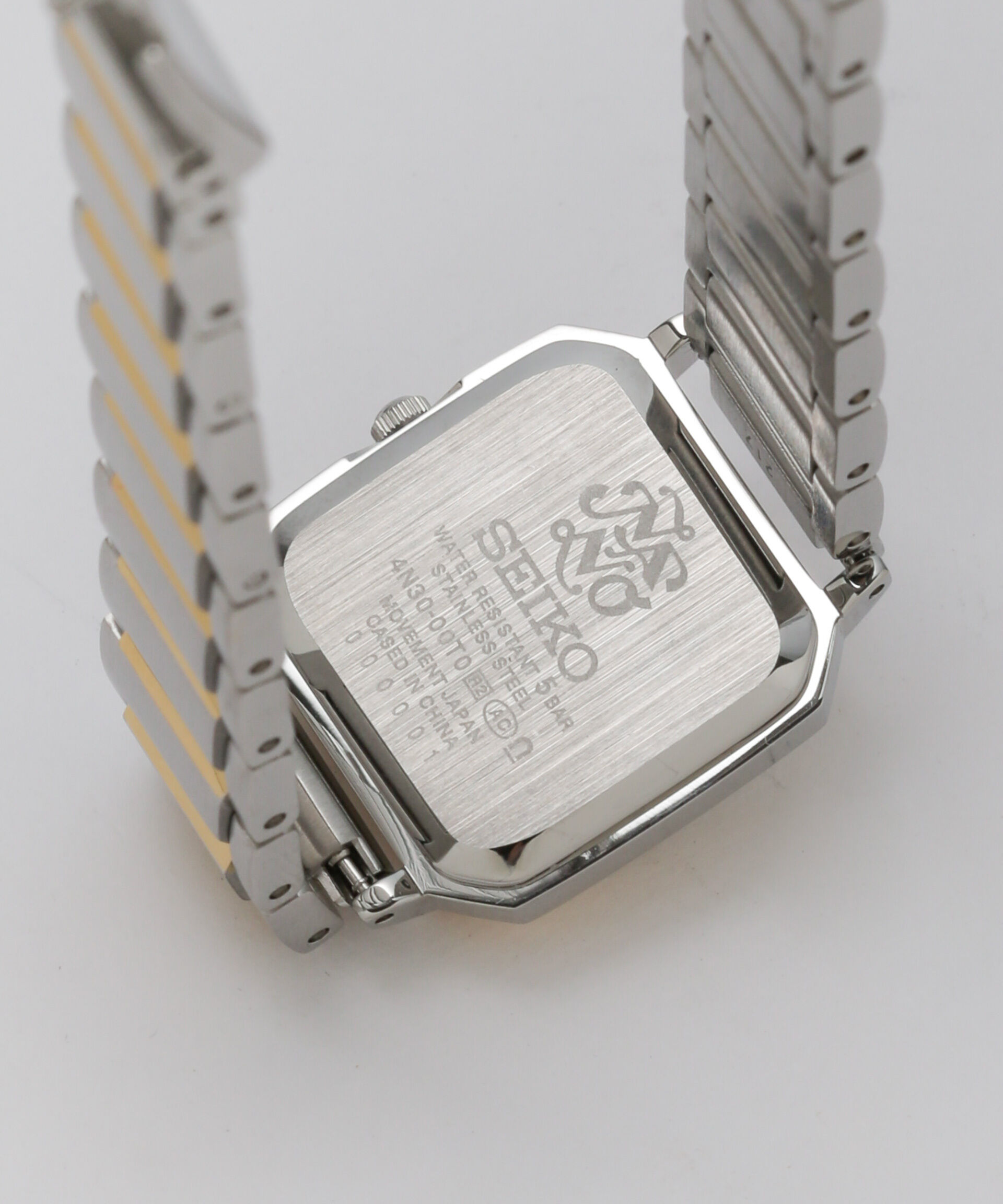 nano･universe「SEIKO/セイコーコラボレーション メタル ゴールドシルバー」|腕時計|