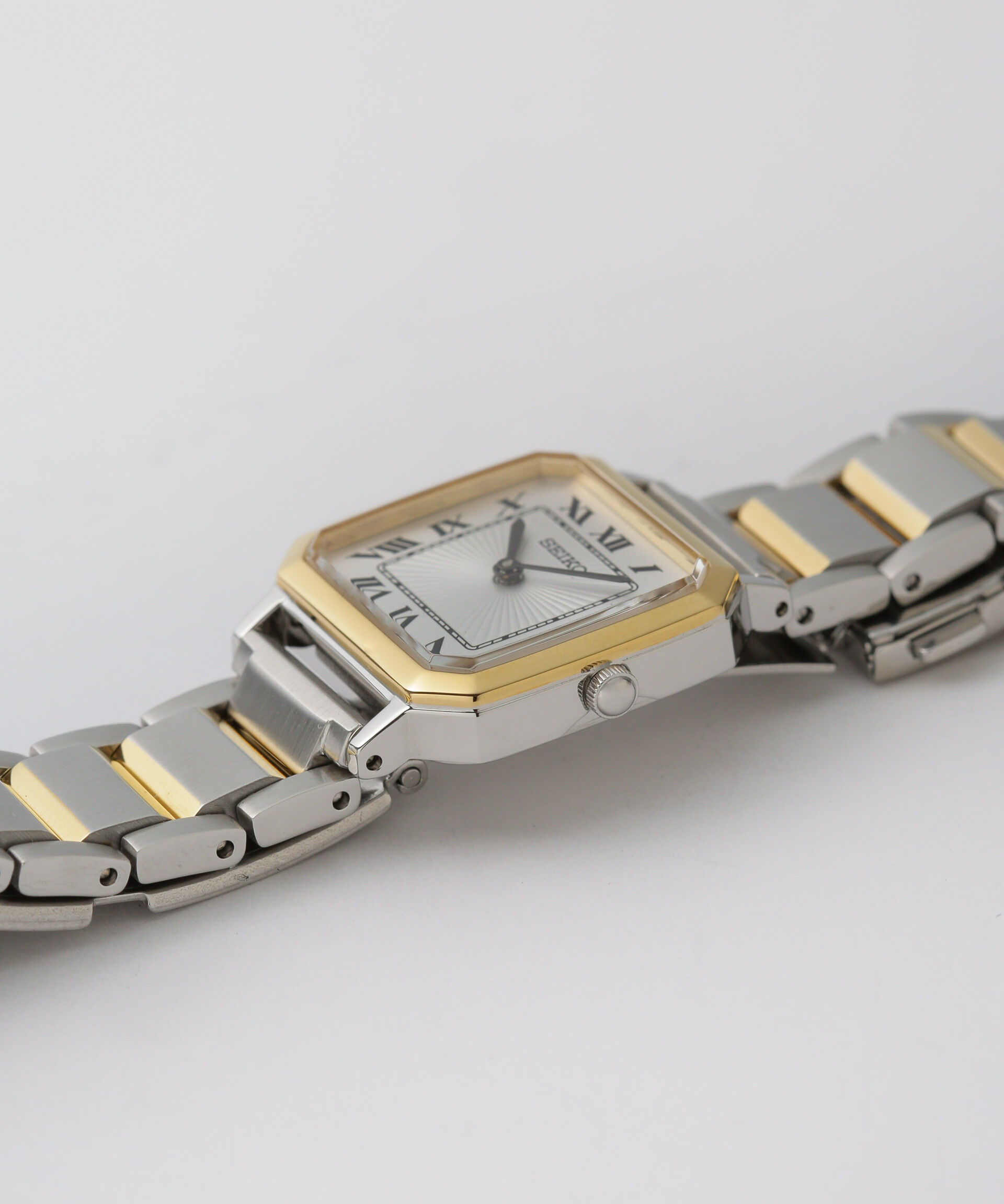 nano･universe「SEIKO/セイコーコラボレーション メタル ゴールドシルバー」|腕時計|