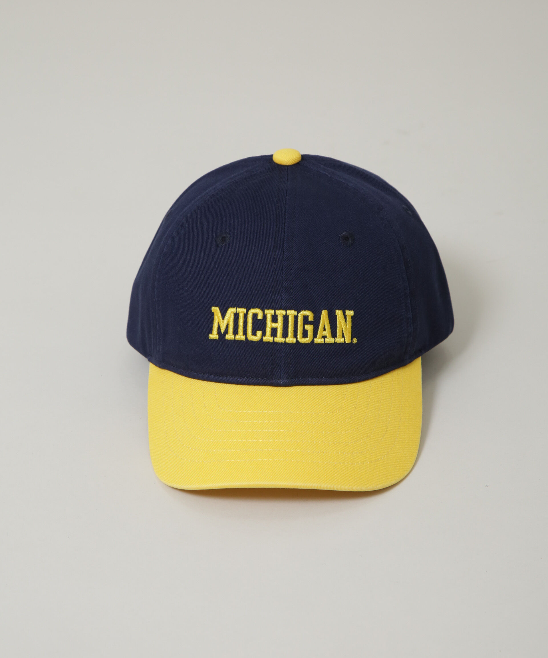nano･universe「UNIVERSEITY OF MICHIGAN/MG USC WASHED 2TONE CAP」|キャップ・キャスケット|