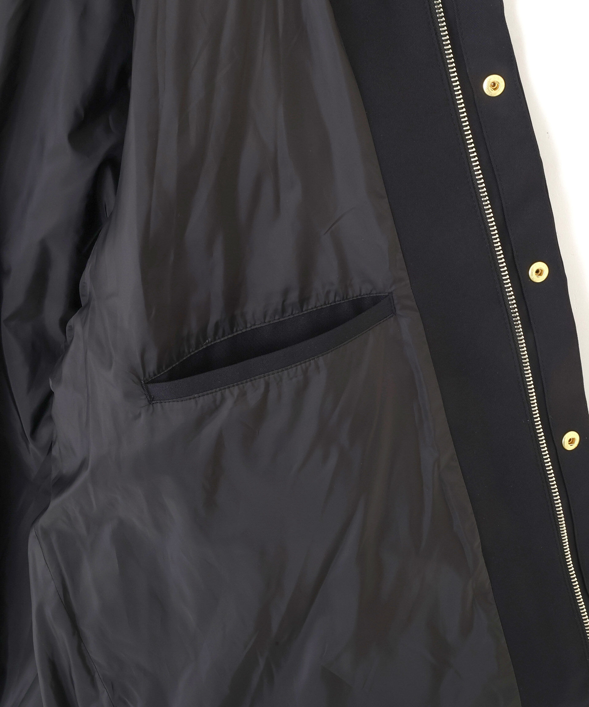 nano･universe「「西川ダウン(R)」ボアカラーサージショートダウン」|ダウン|