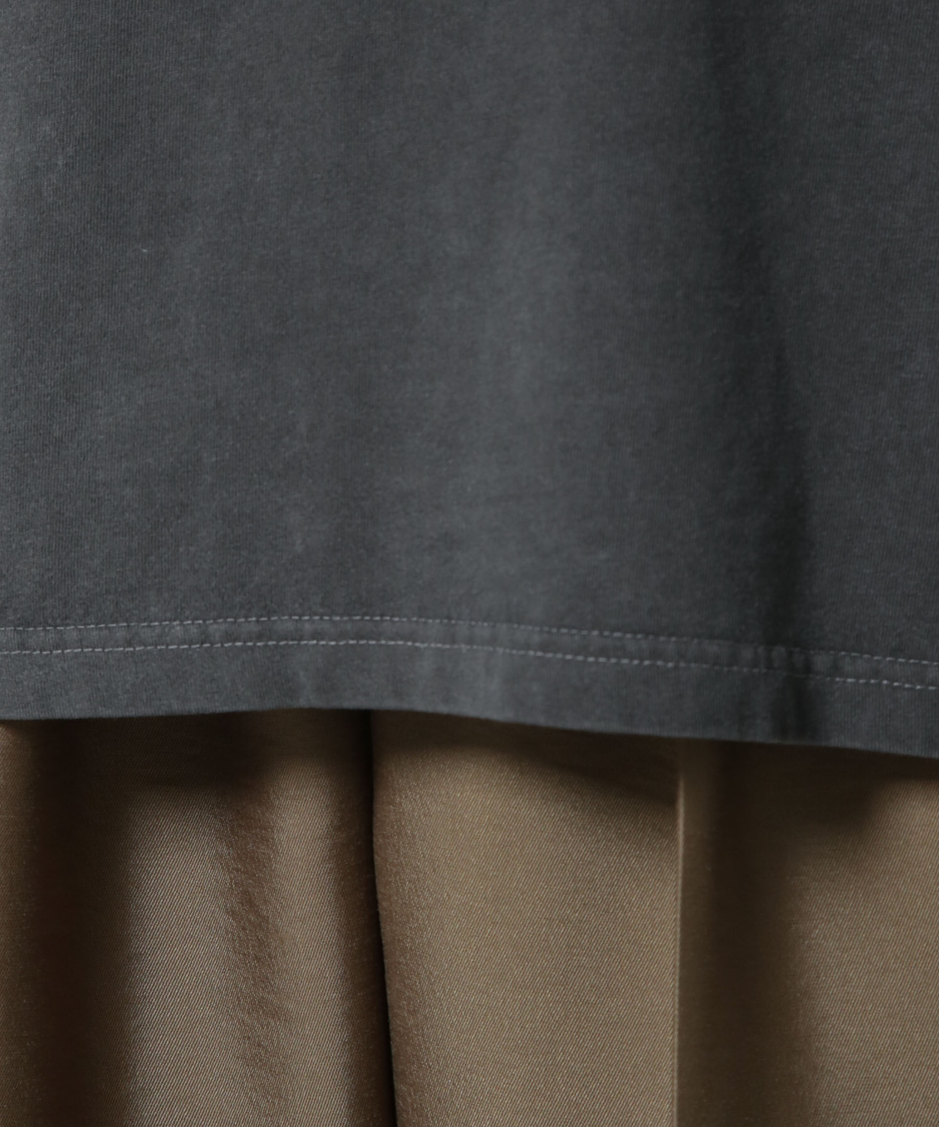 nano･universe「GOOD ROCK SPEED/ MICKEY MOUSE /Tshirts Chacoal」|シャツ・ブラウス|