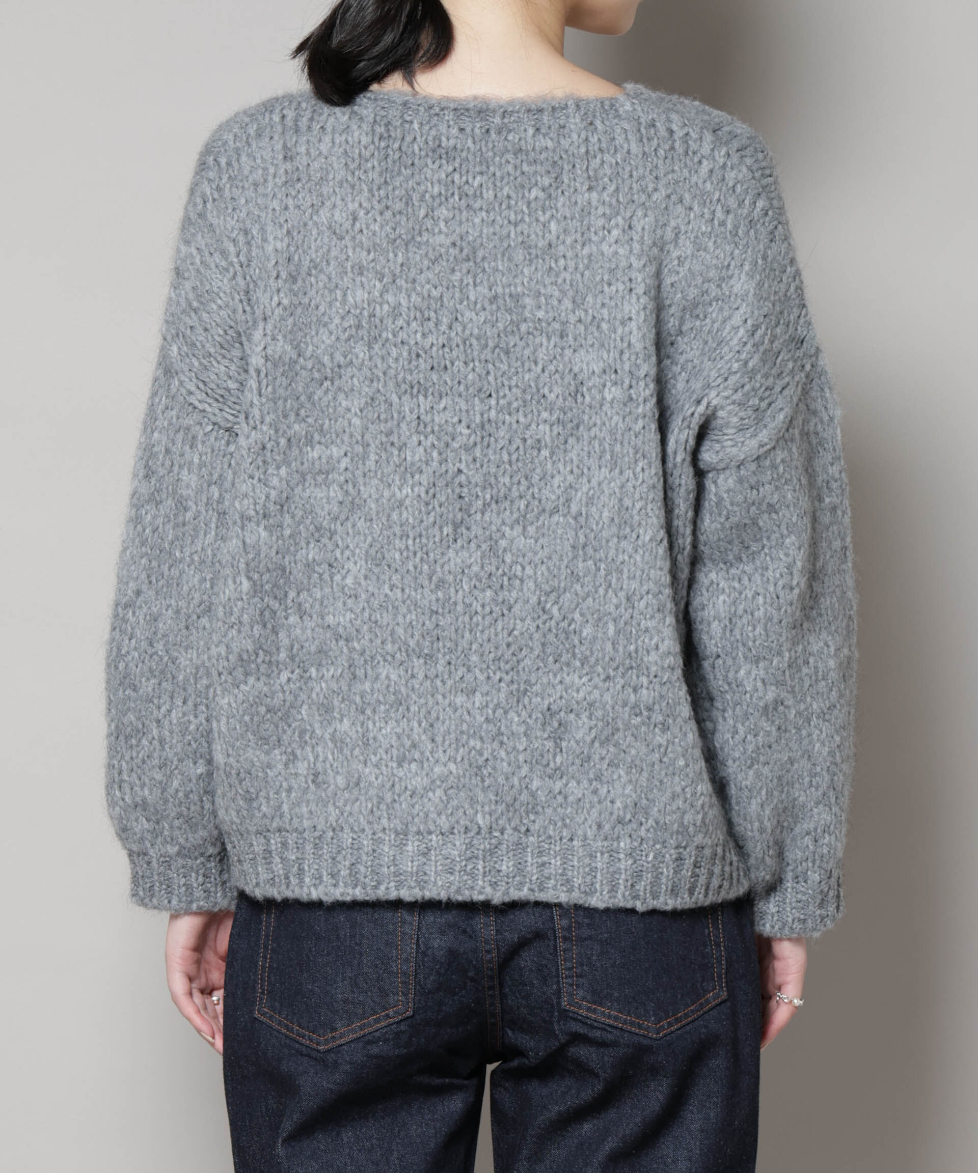 nano･universe「TRICOTS JEAN MARC/Vネックプルオーバー」|ニット・セーター|