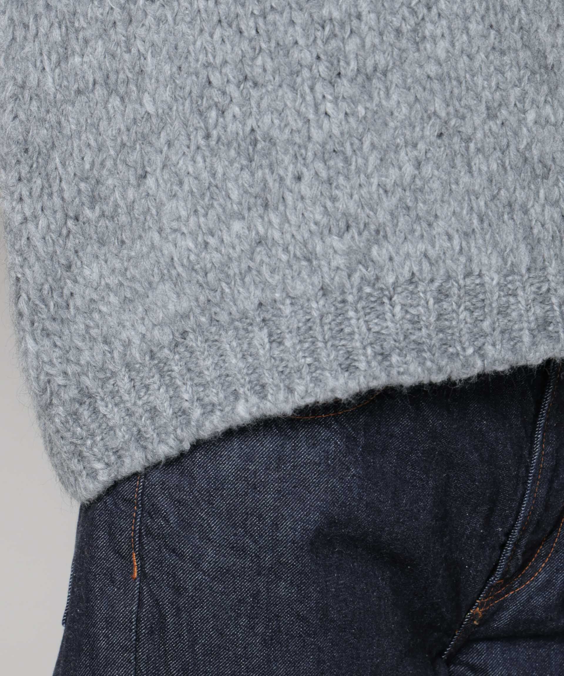 nano･universe「TRICOTS JEAN MARC/Vネックプルオーバー」|ニット・セーター|