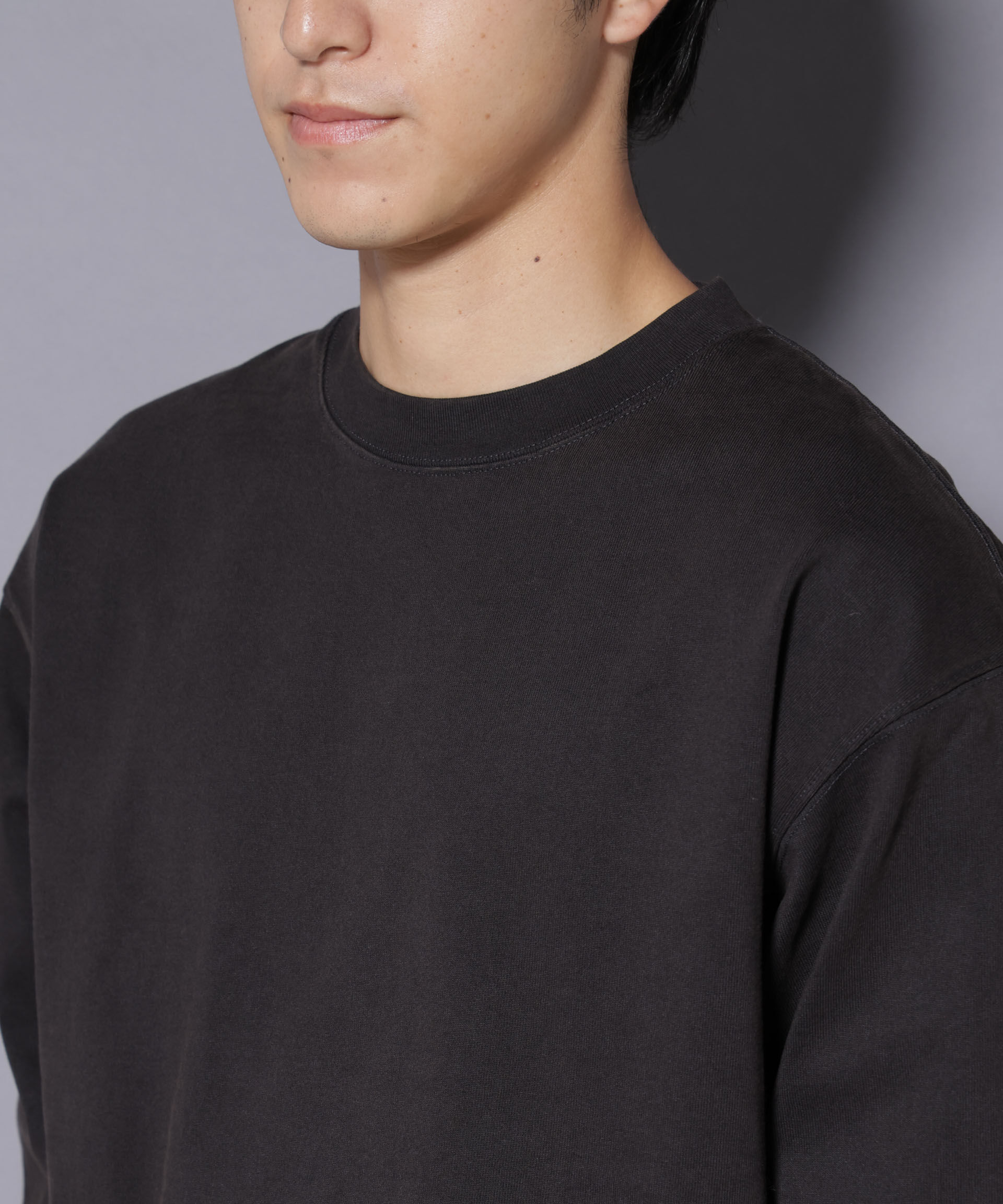 nano･universe「ヘビーオンスワイドプルオーバー 長袖」|Tシャツ・カットソー|