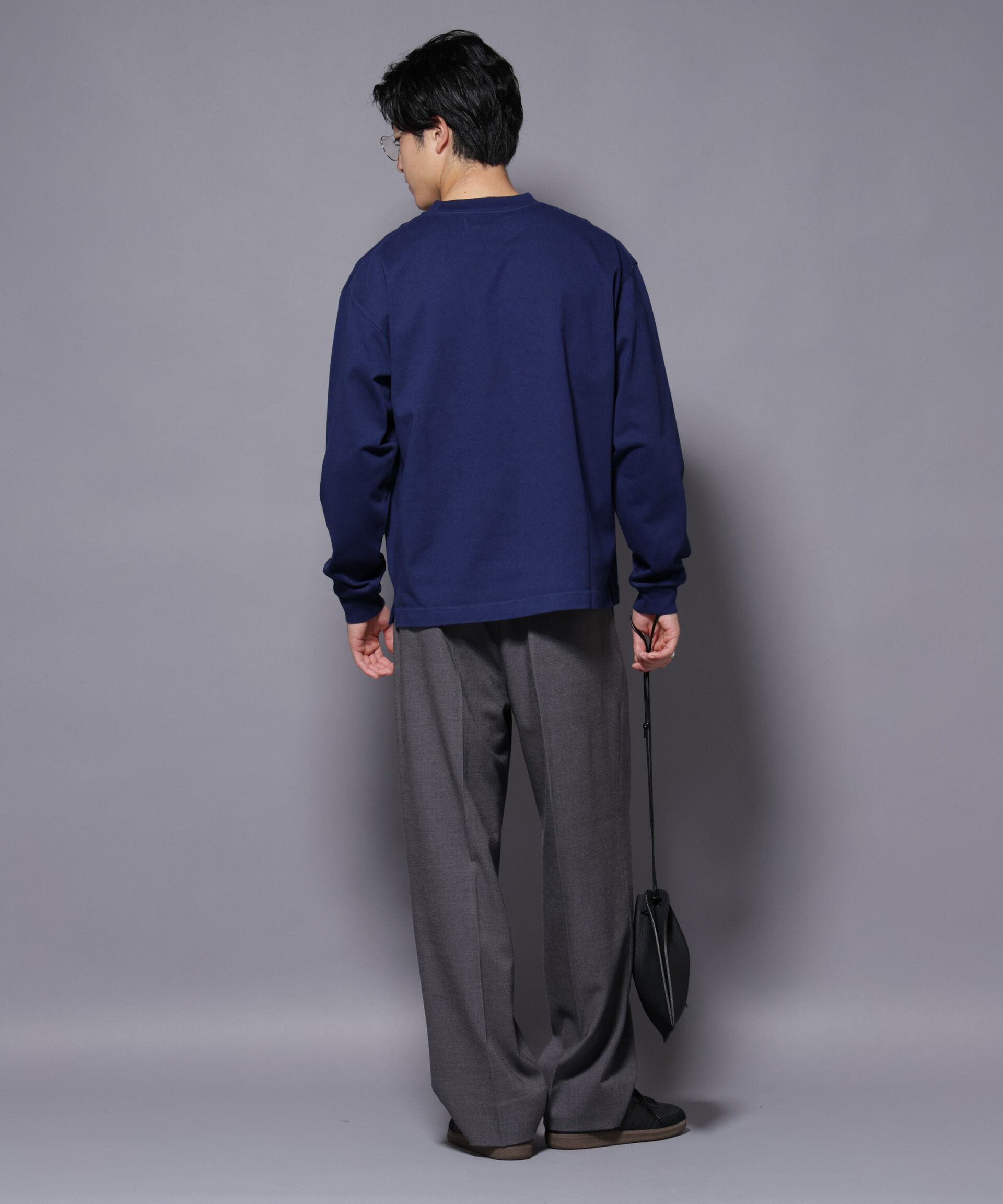 nano･universe「ヘビーオンスワイドプルオーバー 長袖」|Tシャツ・カットソー|