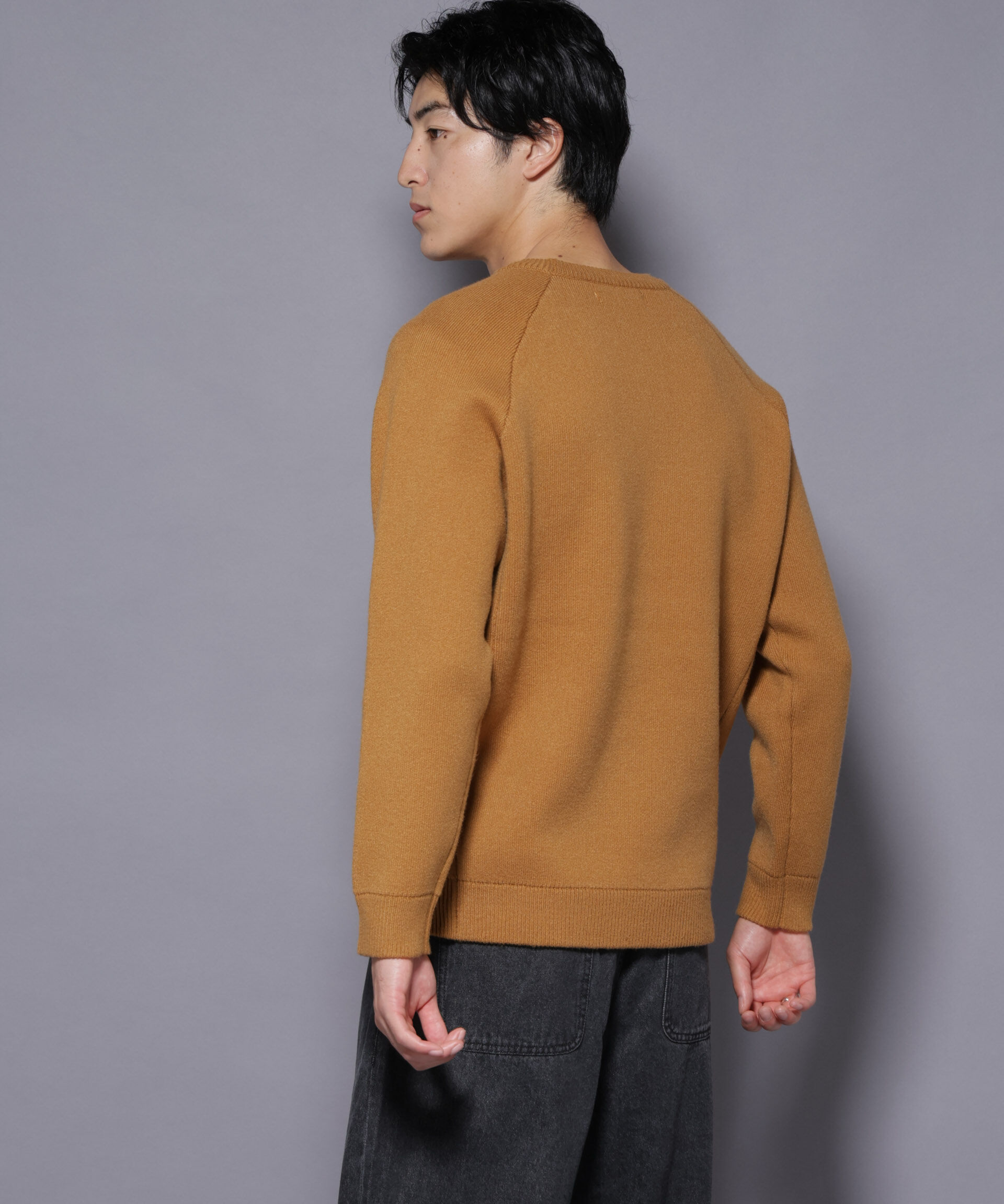 nano･universe「ウォッシャブル ダブルフェイスニット」|ニット・セーター|