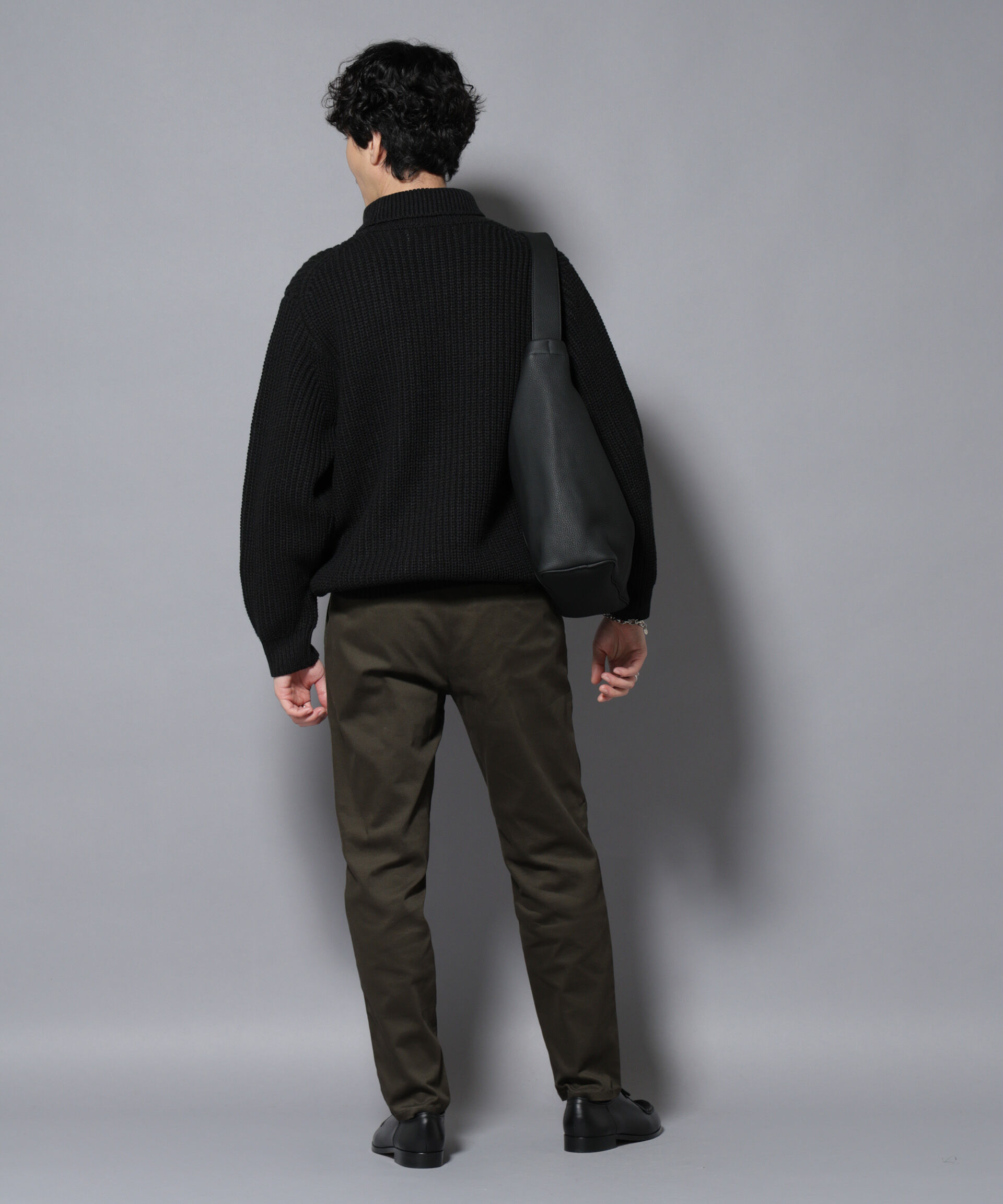 nano･universe「ローゲージタートルニット」|ニット・セーター|