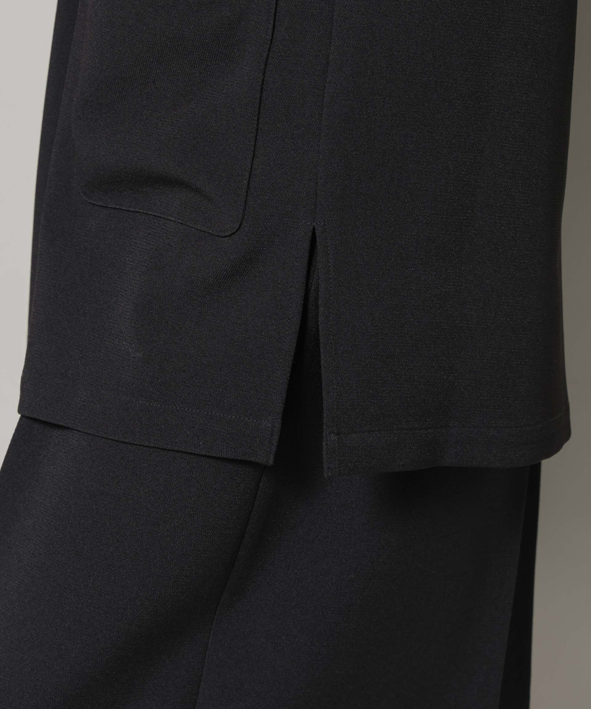 nano･universe「Vネックベスト&times;ハーフパンツ セットアップ」|ワンピース|