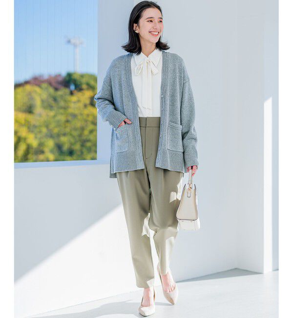 組曲「【WEB限定】SOBANEラメカーディガン」|カーディガン|