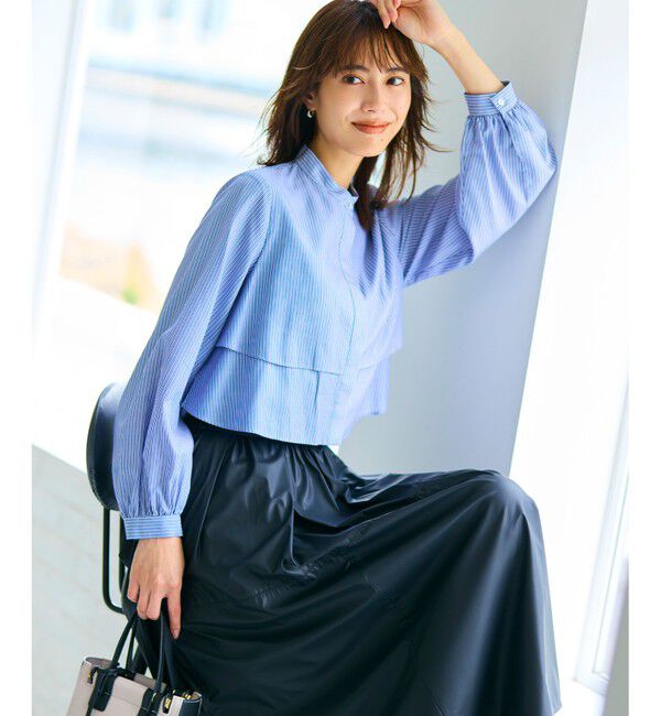 組曲「【WEB限定色あり】フルコーデフリルシャツ」|シャツ・ブラウス|ﾌﾞﾙｰﾍﾞ