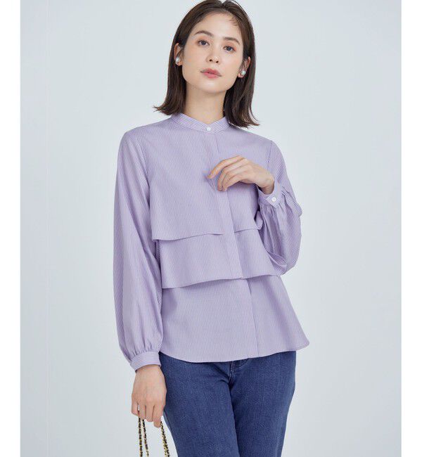 組曲「【WEB限定色あり】フルコーデフリルシャツ」|シャツ・ブラウス|【WEB限定】ﾌ