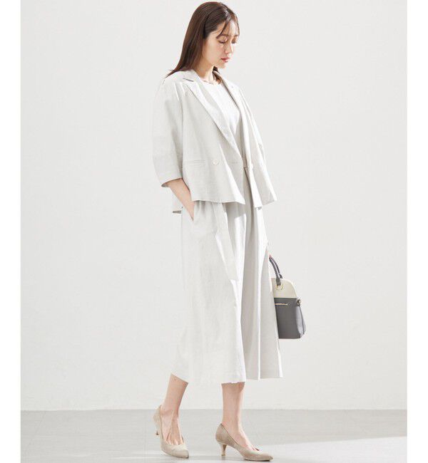 組曲「リネンレーヨン ジャケット」|テーラードジャケット|