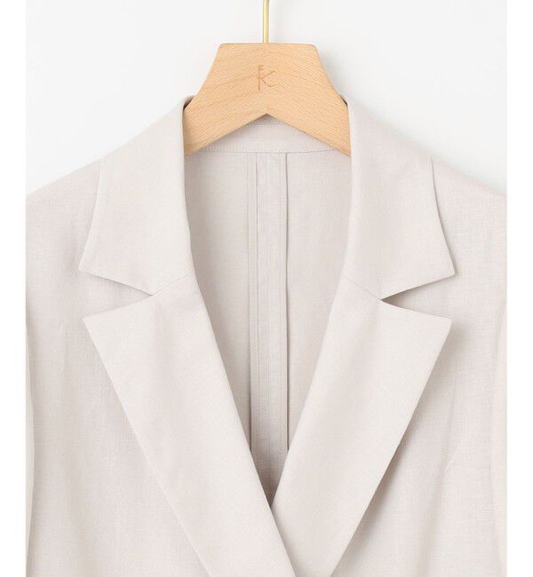 組曲「リネンレーヨン ジャケット」|テーラードジャケット|