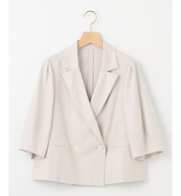 組曲「リネンレーヨン ジャケット」|テーラードジャケット|