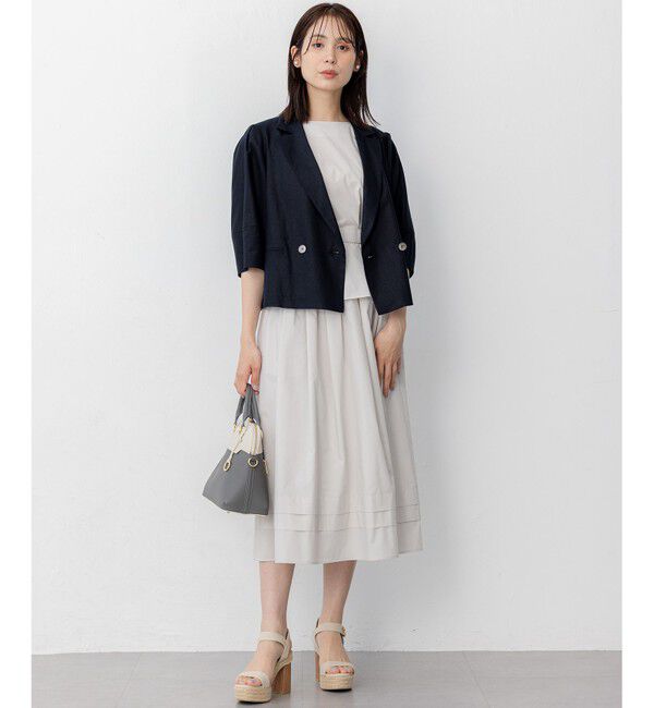 組曲「リネンレーヨン ジャケット」|テーラードジャケット|