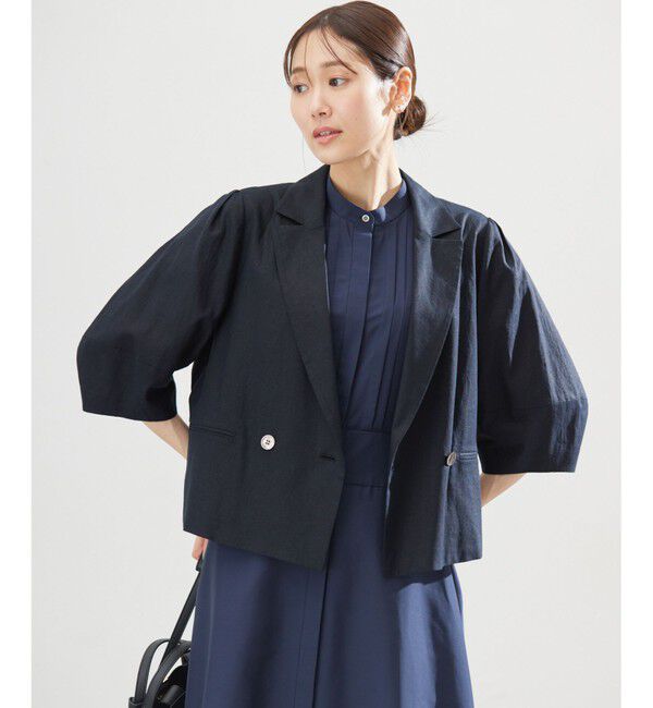 組曲「リネンレーヨン ジャケット」|テーラードジャケット|