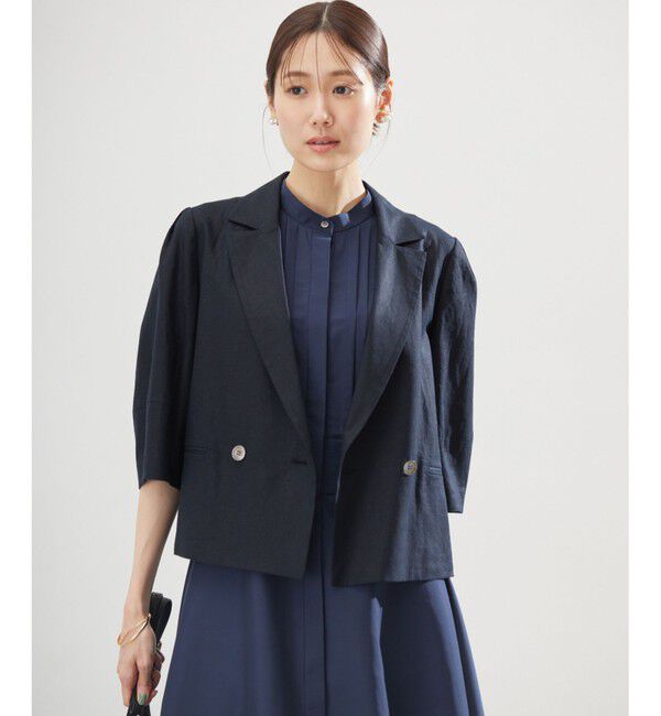 組曲「リネンレーヨン ジャケット」|テーラードジャケット|