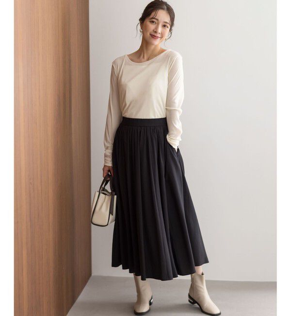 組曲「チュールフロッキー カットソー」|Tシャツ・カットソー|