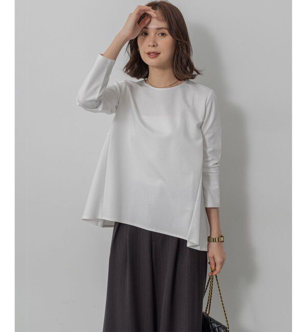 組曲「バックフレアロングＴシャツ」|Tシャツ・カットソー|