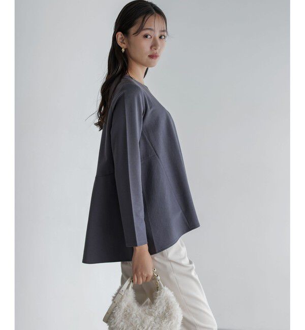 組曲「バックフレアロングＴシャツ」|Tシャツ・カットソー|