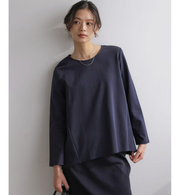 組曲「バックフレアロングＴシャツ」|Tシャツ・カットソー|