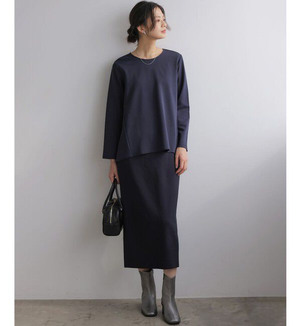 組曲「バックフレアロングＴシャツ」|Tシャツ・カットソー|