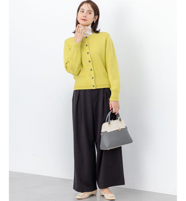 組曲「【加藤ローサさん着用】スムースストレッチジャケット カーディガン」|カーディガン|