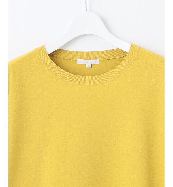 自由区「【WEB限定カラーあり・接触冷感・UVカット】クレープストレッチドルマン ニット」|ニット・セーター|