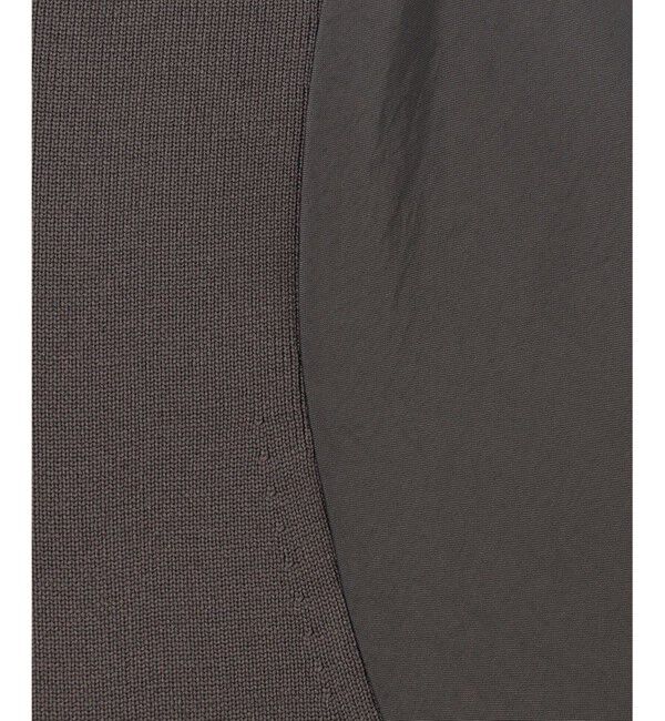 自由区「【洗える】パールディティールニット ワンピース」|ワンピース|