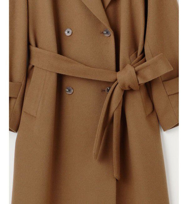 自由区「【SHIHOさん着用】Super100sライトビーバーロング コート」|その他|