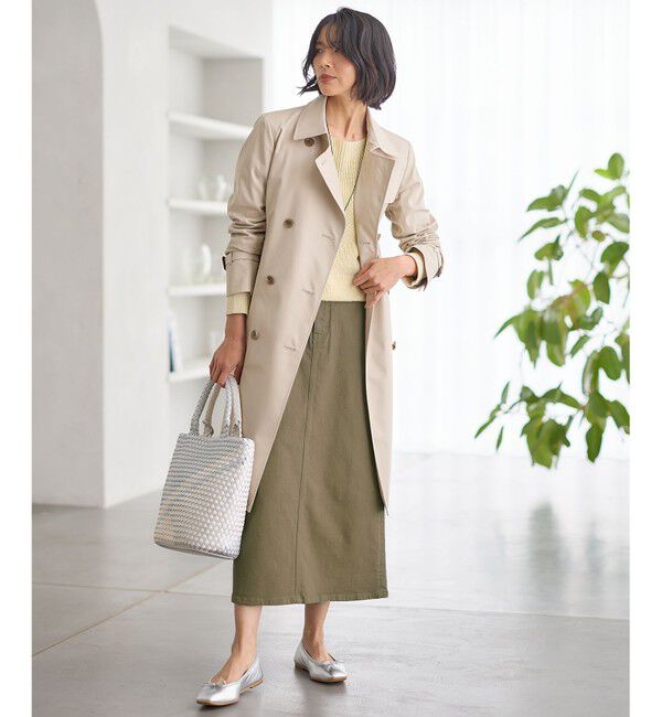 23区「【Oggi4月号掲載/洗える】23区DENIM ストレッチ デニムスカート」|スカート|