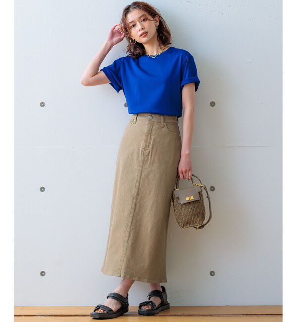 23区「【Oggi4月号掲載/洗える】23区DENIM ストレッチ デニムスカート」|スカート|