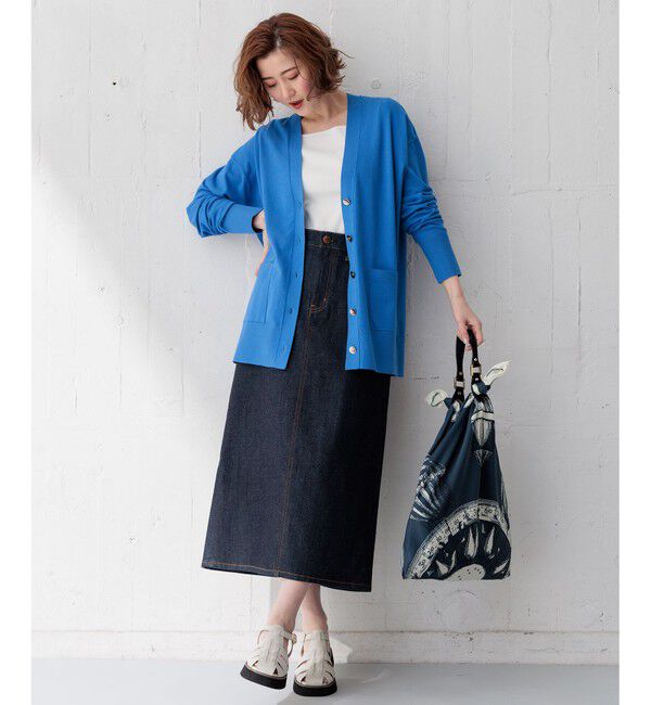 23区「【Oggi4月号掲載/洗える】23区DENIM ストレッチ デニムスカート」|スカート|