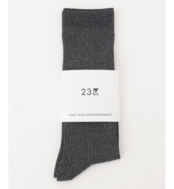 23区「ラメ クルーソックス」|ソックス|