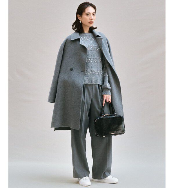 23区「【滝沢眞規子さん着用/Oggi掲載】MANTECOPure リバーコート」|チェスターコート|