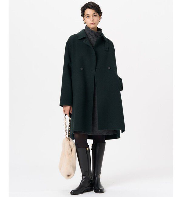 23区「【滝沢眞規子さん着用/Oggi掲載】MANTECOPure リバーコート」|チェスターコート|