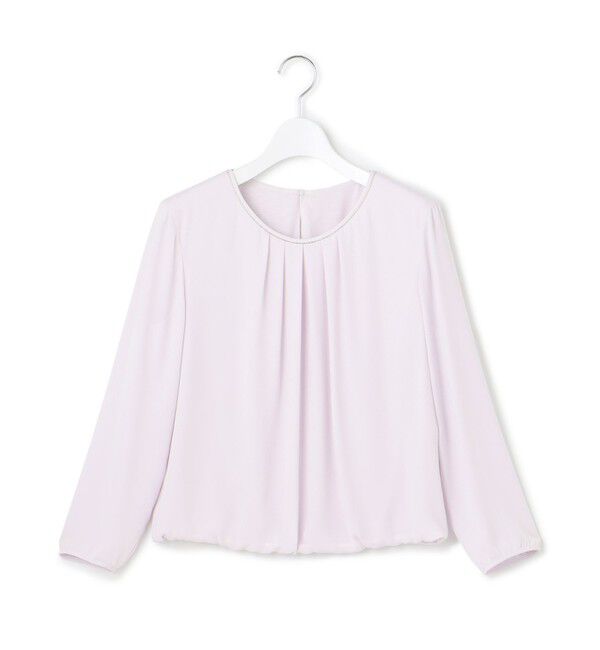 23区「【洗える】シルキーデシン ボールチェーン カットソー」|Tシャツ・カットソー|