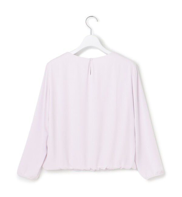 23区「【洗える】シルキーデシン ボールチェーン カットソー」|Tシャツ・カットソー|