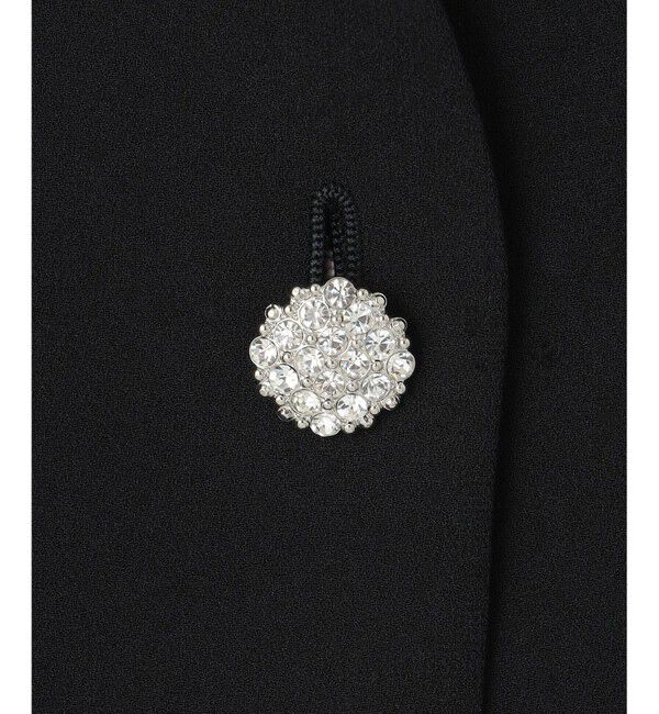 23区「【APPLAUDIR】クリアジョーゼット 3WAYコンパクトジャケット」|ノーカラージャケット|