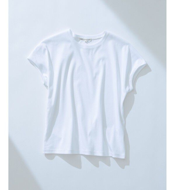 23区「【汗じみ防止/速乾性】フレンチスリーブ  IT Tシャツ」|Tシャツ・カットソー|