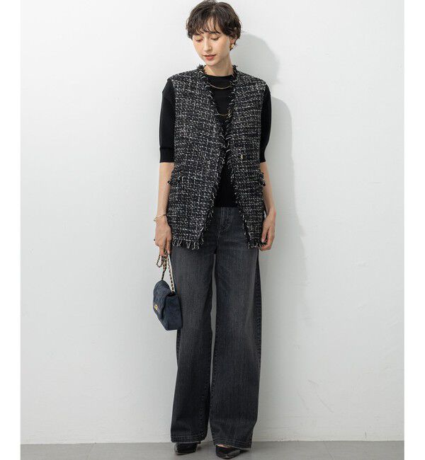 23区「【GLOW10月号掲載】GIOLICA オータム ツイード ジレ」|その他|