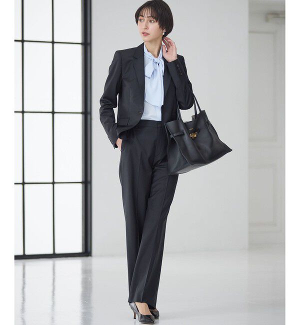 23区「【セットアップ着用】ファインネスウール ワイド パンツ」|その他|