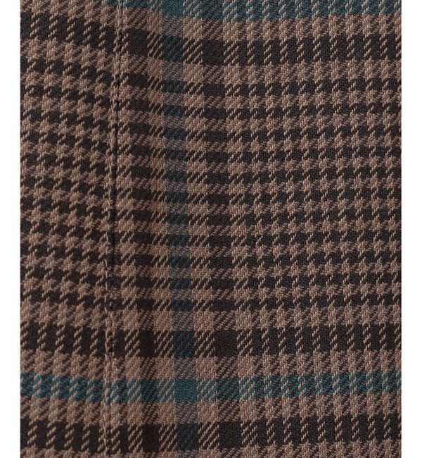 any SiS「【美人百花10月号掲載】リバーシブルチェックラップ ワンピース」|ワンピース|