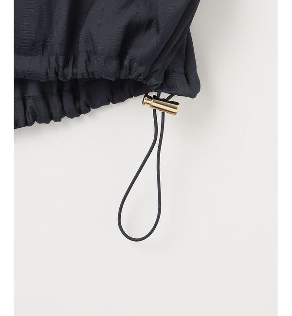 any SiS「【接触冷感・速乾・UVカット】ツヤテロギャザー ブルゾン」|ブルゾン・スタジャン|