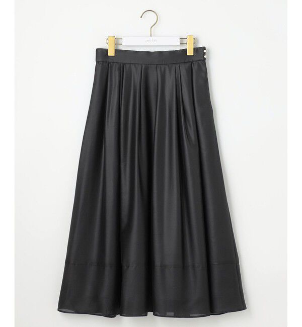 any SiS「【洗える】シアーチンツタック スカート」|スカート|