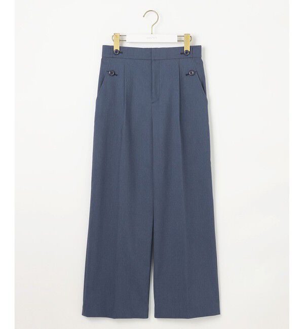 ANY SIS「【ストレッチ・接触冷感・撥水・UVカット・洗える】エアリーストレッチ ワイドパンツ」|その他|