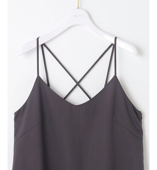 any SiS「【洗える】カットワークエンブロイダリー ワンピース」|ワンピース|