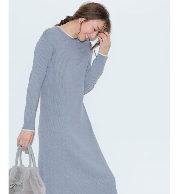 ANY SIS「【2SET】ニット ボレロ &times; ワンピース セット」|ワンピース|